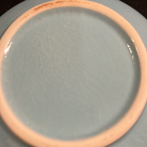 Vintage Soft Blue Creamer. Beautiful. - Picture 7 of 7